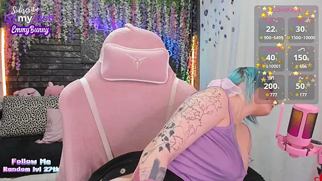 EmmyBunny online show from 17, 1, 2025