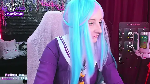 EmmyBunny online show from 21, 2, 2025